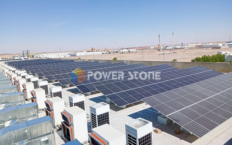 Power Stone Flat Roof Solar PV Mounting Solutions
