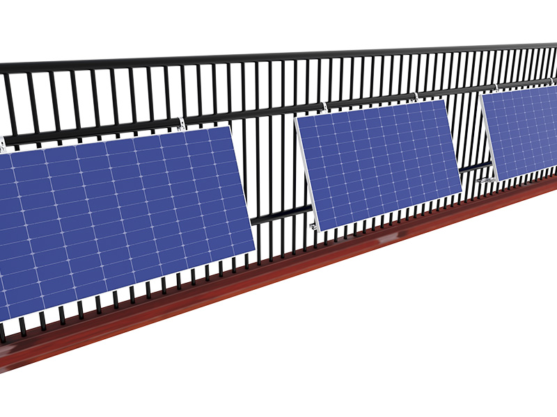 Steel Solar Balcony Mounting Structure